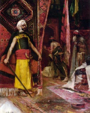 Assassin Jean Joseph Benjamin Constant Araber Peinture à l'huile